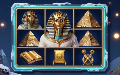 Book of Dead Slot von Play n GO mit Rich Wilde und &auml;gyptischer Pyramide