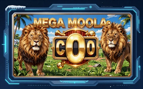 Mega Moolah progressiver Jackpot Slot mit Safari-Motiv und Millionen-Pool